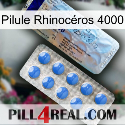 Pilule Rhinocéros 4000 39
